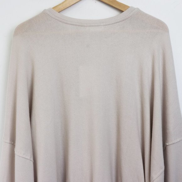 NWT Lovers + Friends Slouchy Raw Edge Sweatshirt S - Picture 7 of 9
